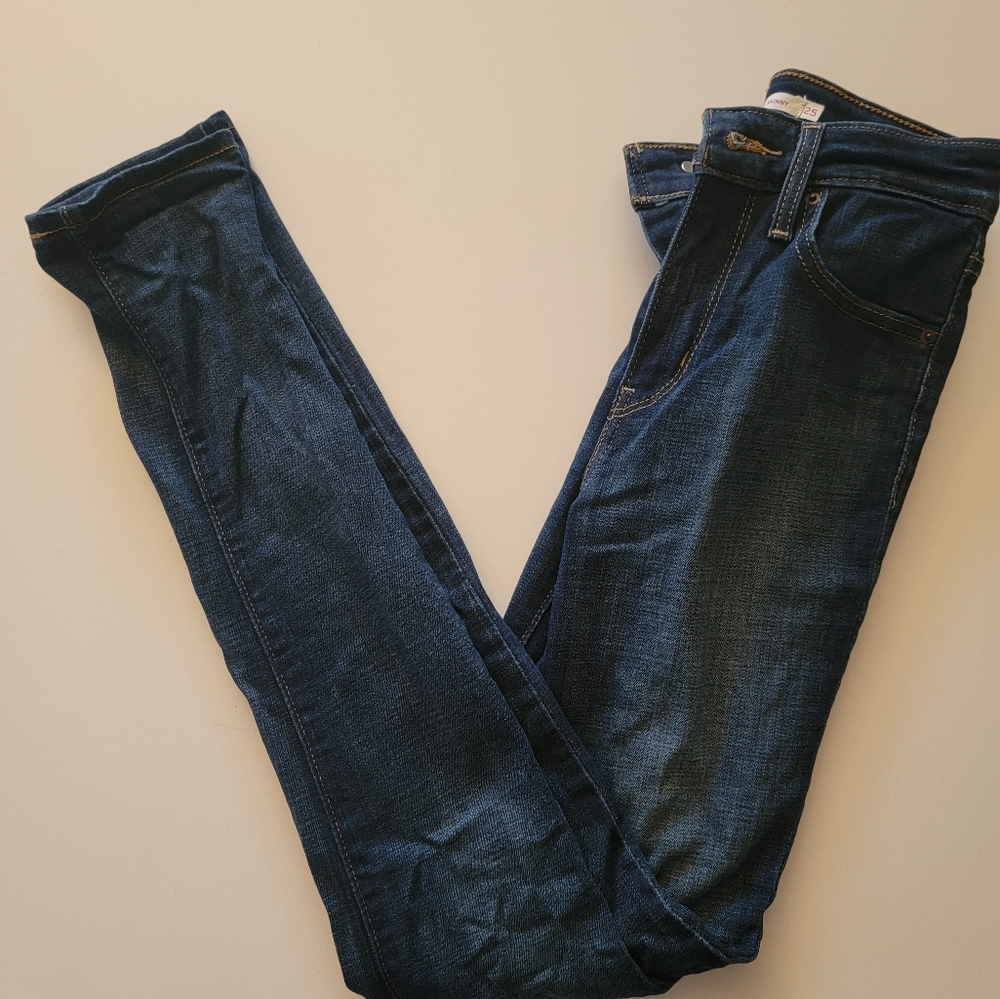 Levi's high rise skinny jeans